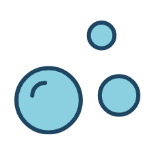 Icon für Bubbletest